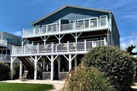 Sunset vacation's rental property exterior