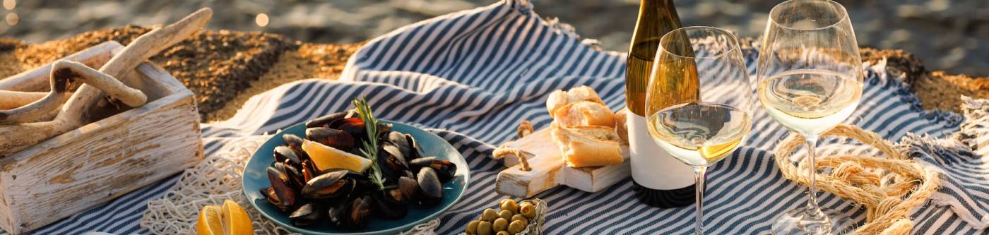 beach picnic