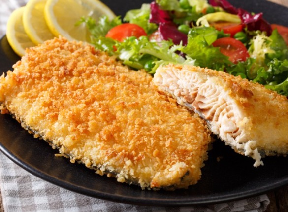 Lemon Panko Crusted Salmon | Sunset Vacations