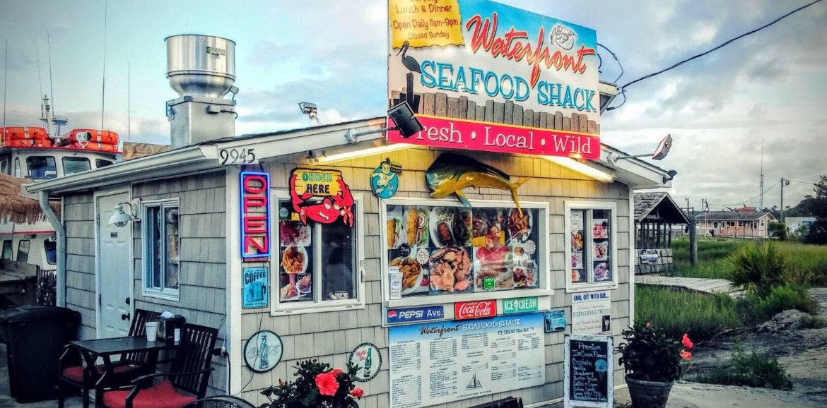 Waterfront Seafood Shack in Calabash | Sunset Vacations