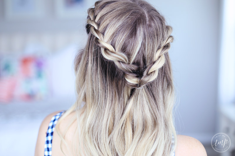 Twisted Half-Updo