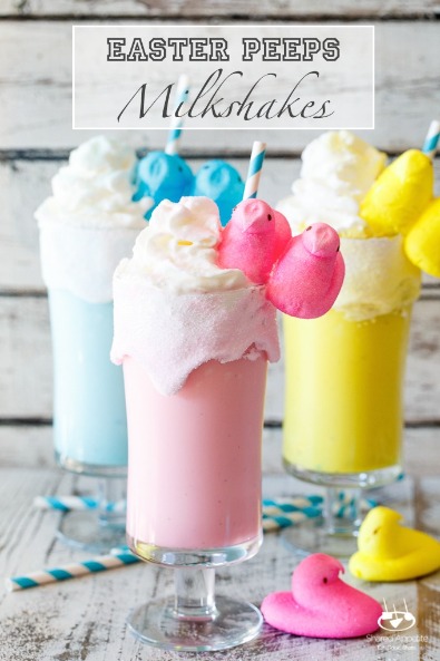 Easter Peeps Milkshake | Sunset Vacations