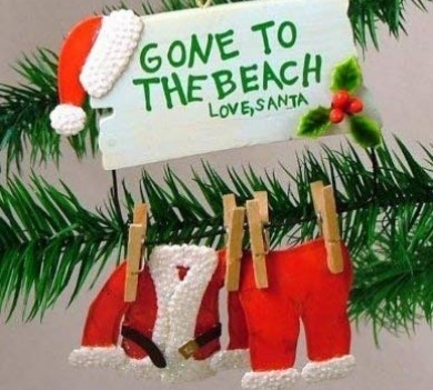 Gone to the Beach Ornament | Sunset Vacations