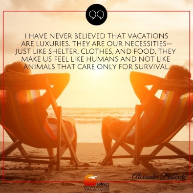 happy vacation beach quotes  | Sunset Vacations