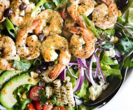 Grilled Shrimp Salad | Sunset Vacations