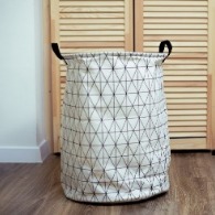 black and white laundry basket | Sunset Vacations