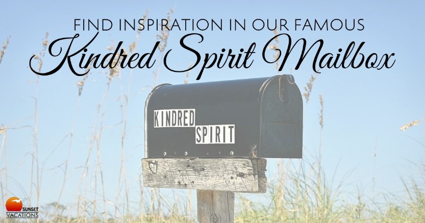 Find Inspiration In Our Famous Kindred Spirit Mailbox | Sunset Vacations