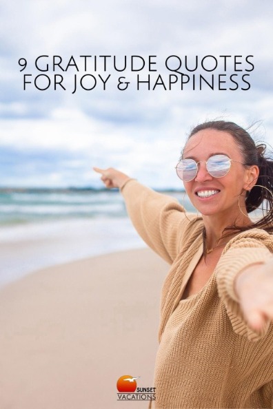 9 Gratitude Quotes for Joy and Happiness | Sunset Vacations
