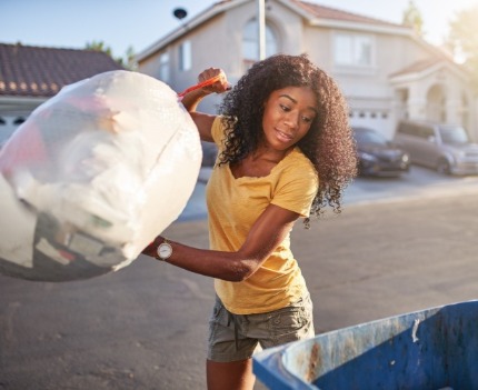 Don't forget the trash | Sunset Vacations